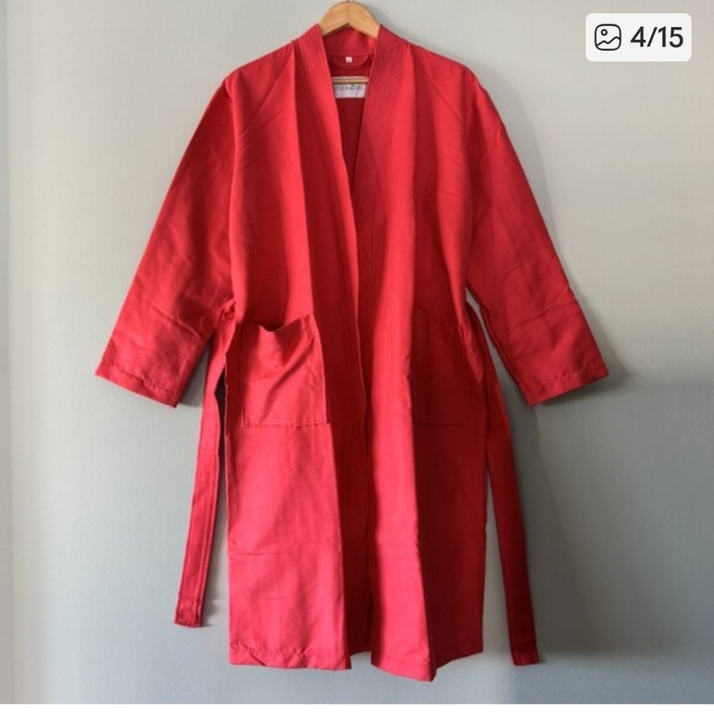 Elegant Scarlet Women's Robe